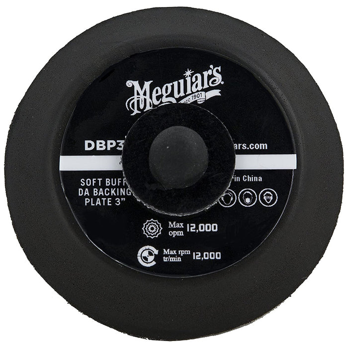 Meguiar's Soft Buff Backing Plate for Orbital/DA Polishers, DBP3 - 3"