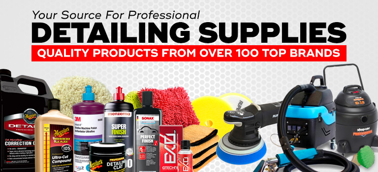 Auto Detailing Supplies, Chemicals, Equipment, Accessories and more.