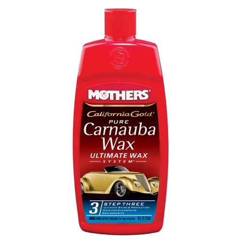 Mothers California Gold Carnauba Wax, Pure Brazilian, Step 3 - 16 fl oz