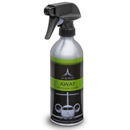 Aero 5695 16 oz. Away Non Toxic Degreaser Cleaner Aluminum Bottle