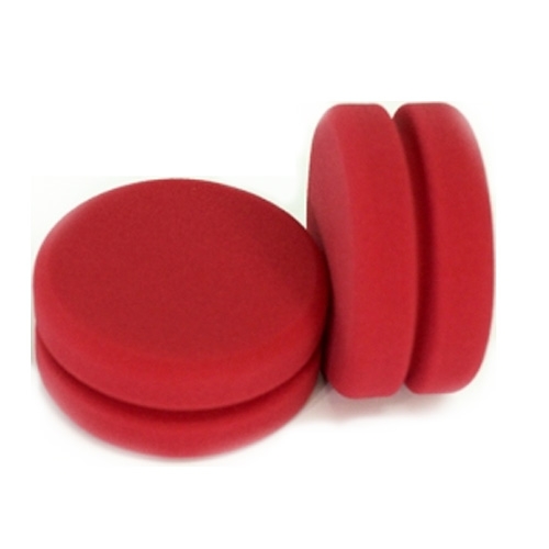 Buff & Shine Applicator Pads, Round Notched Red Foam, RFA452 –