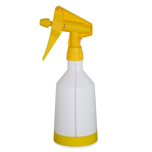 Kwazar Mercury Pro+ Spray Bottle w/ Dual Action Trigger, Yellow - 1.0 Liter