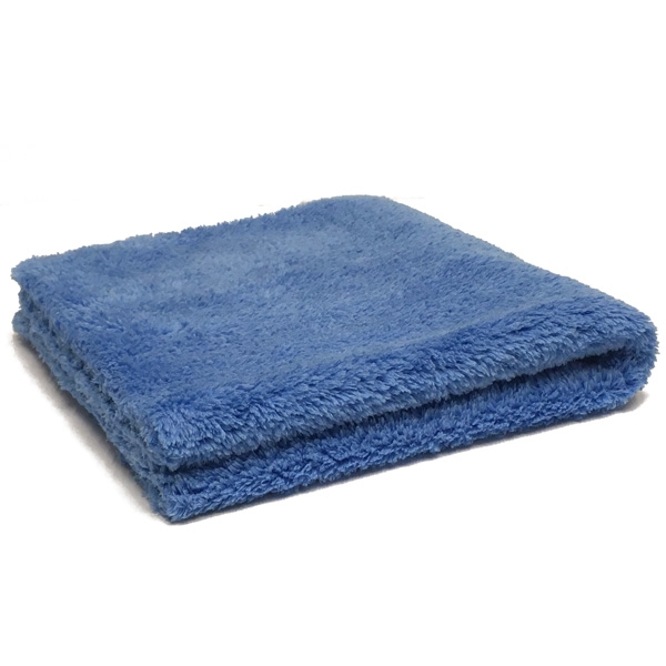Edgeless Duo-Plush 470 Microfiber Towel - Blue - 16