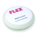 Flex Beveled Edge Foam Polishing Pad, White - 6.5 inch