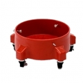 Grit Guard Bucket Dolly, Red